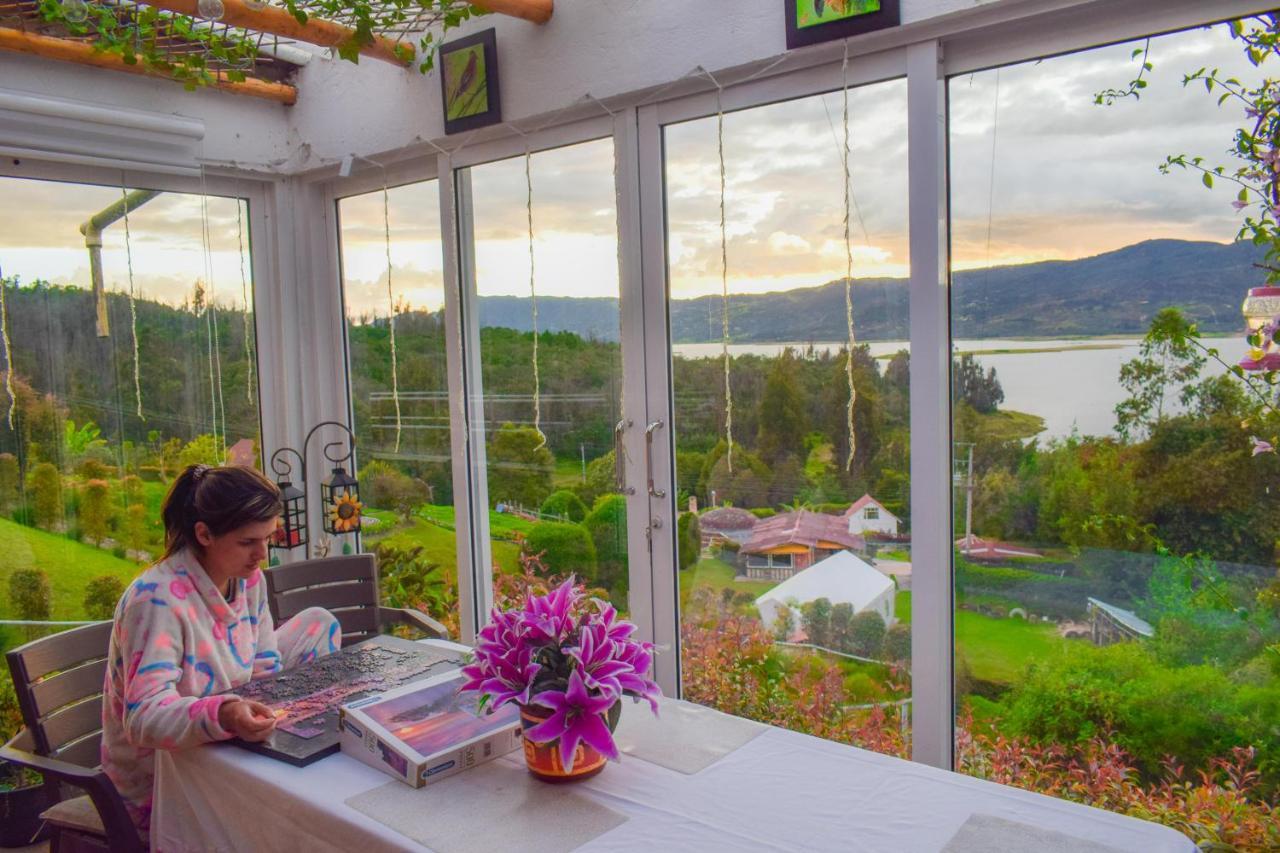 Villa Santa Helena Гуатавита Экстерьер фото